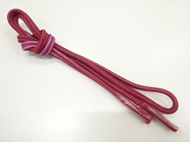 未使用品　正絹　手組帯締め